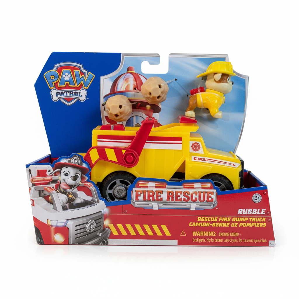 PAW Patrol Fire Rescue Rubble - Front