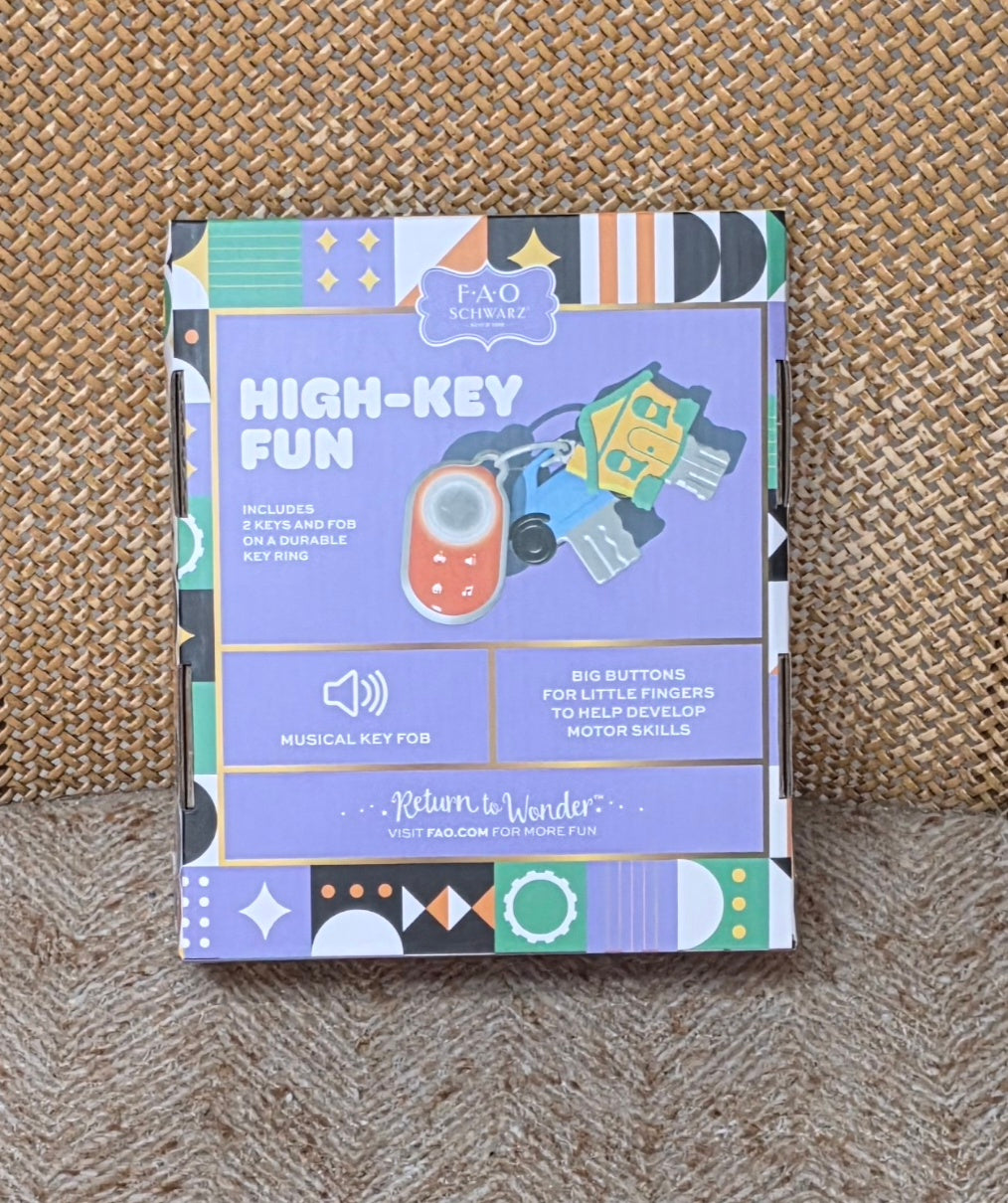 FAO Schwarz Busy Keys – Lights & Sounds Toy Set