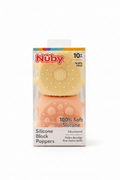 Nuby Silicone Block Poppers – Sensory Baby Toy