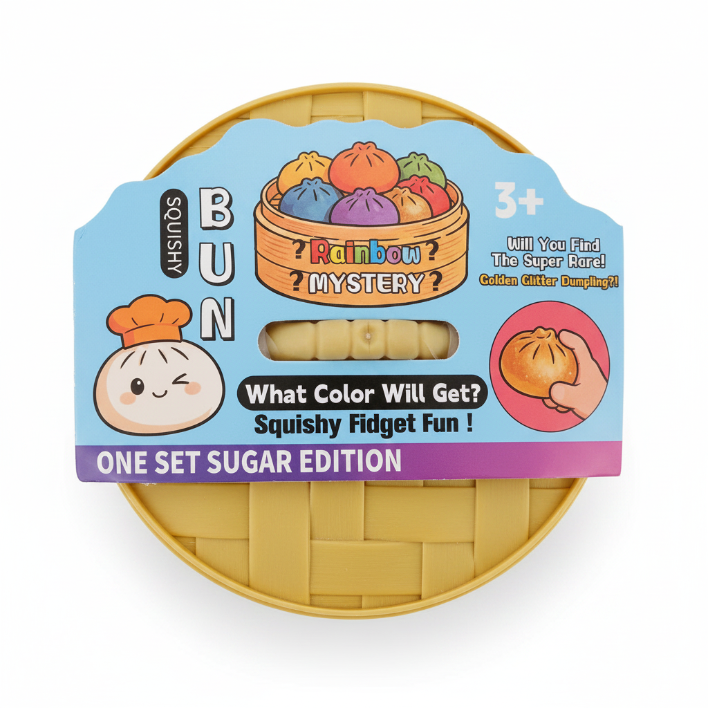 Squishy Bun Rainbow Mystery Sugar Edition